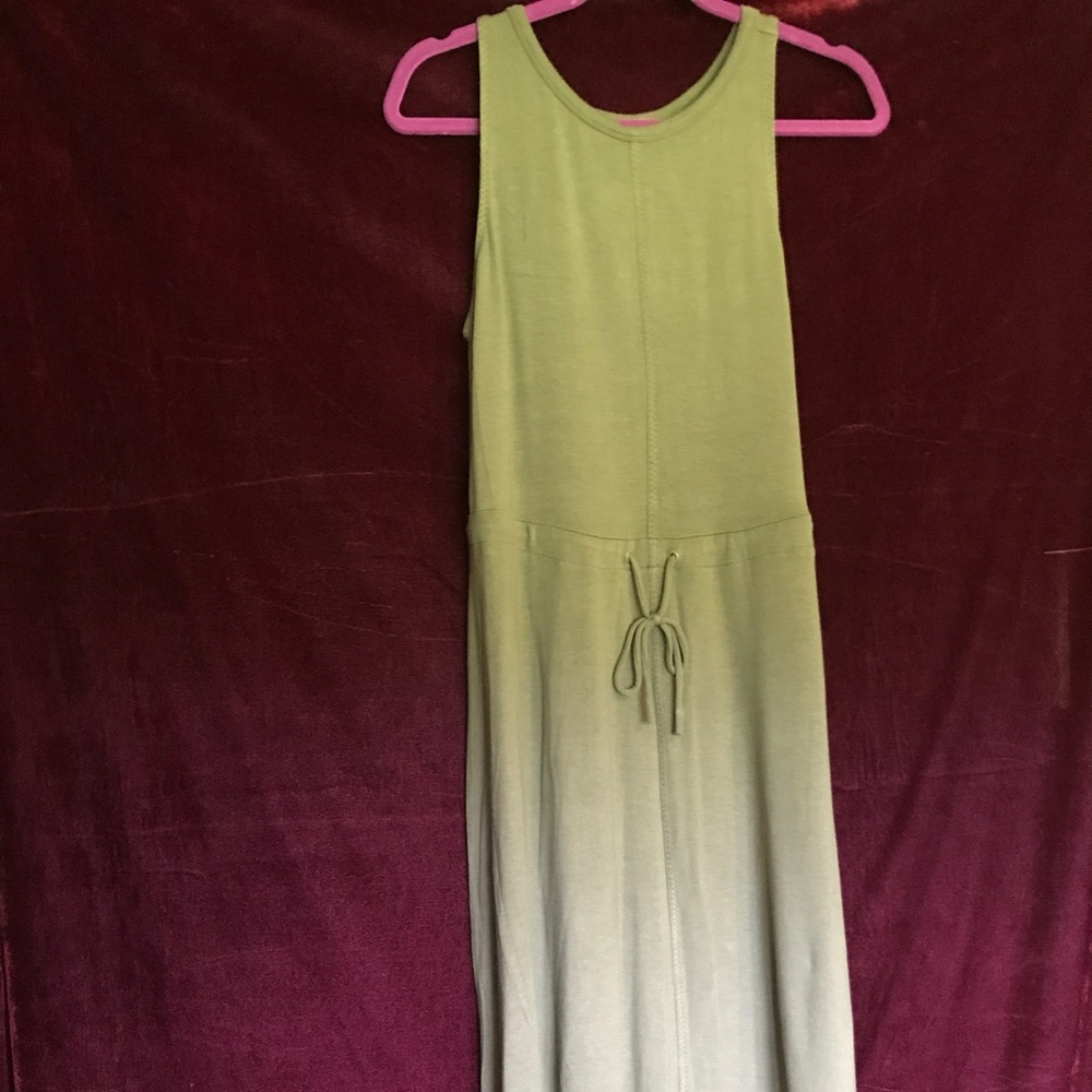 The Limited Signature Midi Dress Dust Olive